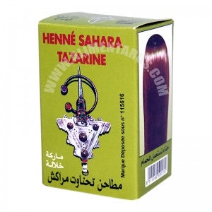 Natural Henna Powder Tazarine for Skin and Hair 100g